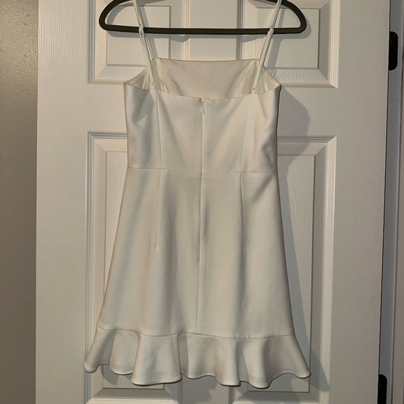 French Connection Size 8 White Dress (Graduation Dress) - Picture 2 of 3